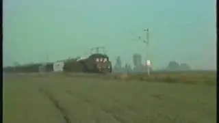 194 158 kommt mit der allerletzten Leistung nach Dingolfing am 28.Mai 1988-