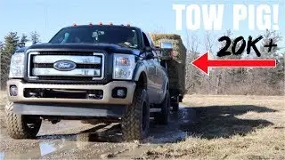 ПЕРЕВОЗКА ТЯЖЕЛЫХ ГРУЗОВ С 6,7-ЛИТРОВЫМ POWERSTROKE ПРОДОЛЖАЕТСЯ!!!