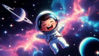 IF YOU ARE HAPPY &ndash; SPACE SONG / KIDS RHYME SONG