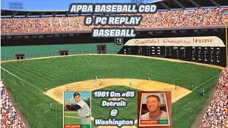 APBA Baseball C&D with PC Replay Baseball