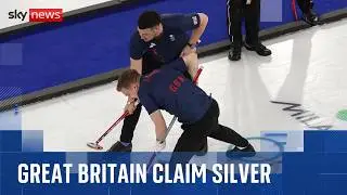 Winter Olympics: Team GB settle for men's curling silver after losing to Canada