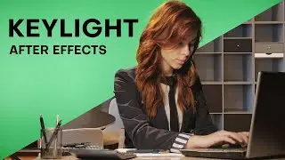 Remove GREEN Screen and SPILL in After Effects using Keylight | After Effects Compositing Tutorial