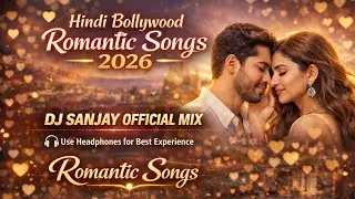  हिंदी बॉलीवुड रोमेंटिक Songs 2026💖 | DJ Sanjay Official Mix | Best Love Mashup 2026 Night feelings