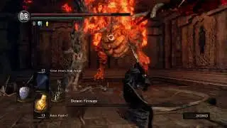 Dark Souls Remastered - Demon Firesage Boss Fight, Demon's Catalyst Location