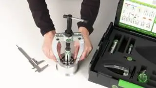 KUKKO 25 A Набор экстракторов универсальных 8 пред для снятия внутренних подшипников D=12 46 мм с к