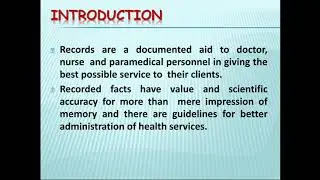 Records and Reports  | Metro College of Nursing | Part 1