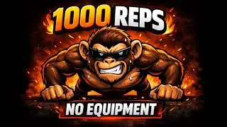 1,000 Reps BODYWEIGHT Workout at Home | No Gym, No Equipment