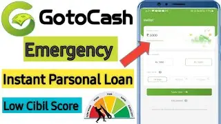 Goto cash Instant loan Apply!How To Apply Instant Parsonal Loan app| Aadhaar Card se loan kaise le