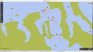 View Tidal Current Patterns Evolve in OpenCPN