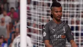 &iexcl;La Falla Lazaro! Real Madrid 3-0 Monchengl 5ta Fase De Grupos UEFA Fifa 21