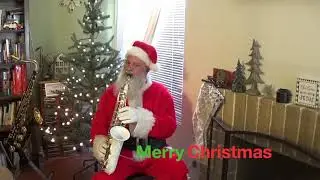 Winter Wonderland Greg Vail Santa Saxophone