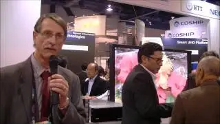 NAB 2014 - NTT NEC Show Live 4K 60 fps HEVC Encoding