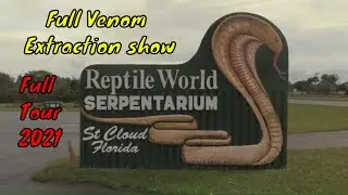 Reptile World Serpentarium Full Tour - St.  Cloud, Florida