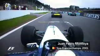 2001 Formula 1 Belgian Grand Prix - Juan Pablo Montoya [Williams BMW] OnBoard Start