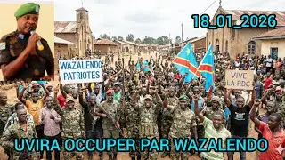 HABARI ZA LEO 18_01 URGENT 🚨WAZALENDO WAINGIYA MJINI UVIRA WAKIONGOZWA NA GEN.YAKUTUMBA 