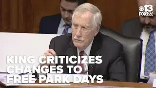 Sen. King calls ending free park days on MLK day, Juneteenth 'whitewashing' history