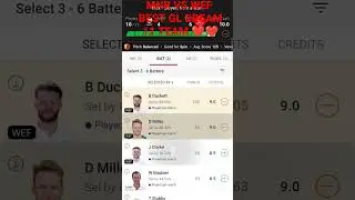 MNR VS WEF BEST GL THE HUNDRED MATCH DREAM 11 TEAM ❤️❤️❤️