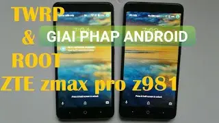 Root flash TWRP recovery remove FRP unlock SIM network ZTE Z981 Android 6.0.1