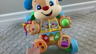 Honest Review of Fisher Price Baby Dog Walker Laugh and Learn Toy