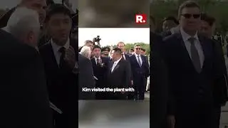North Korean Preimer Kim Jong Un visited an aircraft plant during his Russia visit