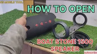 How To Repair Boat Speaker stone 1500 || How To Open Boat Speaker Stone 15000 @MrBeast 