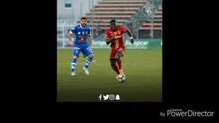 Paul alo'o efoulou ; Lo&iuml;c kouagba ; Franck Julienne ; Guy Roland Niangbo au fc martigues