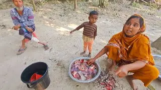 গ্রামের পিকনিক বলে কথা।। Village food cocing.. 