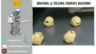 SHAPING & FILLING COOKIES MACHINE - AMERICAN COOKIES PRODUCTION