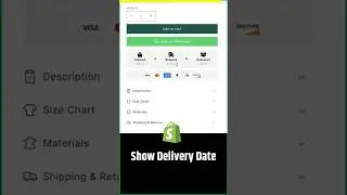 Estimated Delivery Date Widget in Shopify (No App Needed) | Add with Simple Code! #Shopify