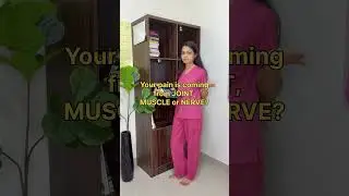 Joint Vs Muscle Vs Nerve pain - What is the difference? | Dr Dhwani Jain PT