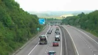 M54 Motorway Telford, Traffic.