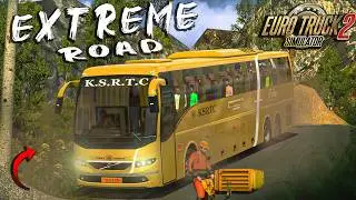 Insane Driving on Extreme Narrow Roads 😈 Ets2