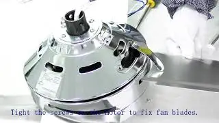 Tropical Fan New 44 inch instruction video