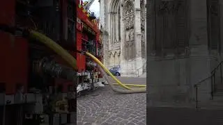 #cath&eacute;drale #rouen #pompiers #notredame #montagevideo #rouentourisme #urgence #france