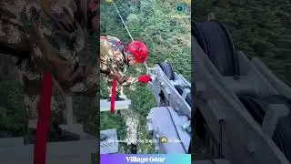 My Palms Are SWEATING Just Watching This! 🥵 These Cable Car Engineers Have Nerves of STEEL! #work