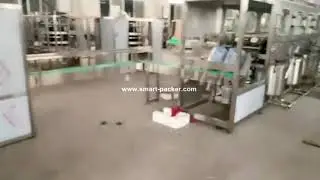 300 1500BPH 5 gallon water barrel drum filling line installation video