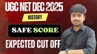 UGC NET History Expected Cut Off 2025 | UGC NET History Expected Cut Off #ugcnet #ugcnethistory