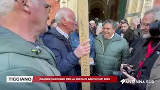 26 GENNAIO 2025 - TIGGIANO – GRANDE SUCCESSO PER LA FESTA DI SANTU PATI 2025