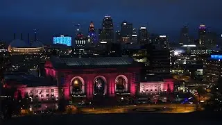 KCQ answered:  How does Union Station coordinate colorful lights on special events?