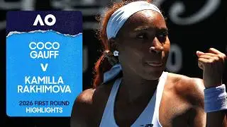 Coco Gauff v Kamilla Rakhimova Highlights | Australian Open 2026 First Round