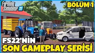 FARMING SIMULATOR 22'NİN SON GAMEPLAY SERİSİ ● KAPIŞMALI &Ccedil;İFTLİK HAZIRLADIK ● @bayro814