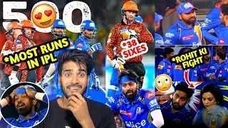 YE KYA PAGALPAN HAI🥶|HIGHEST SCORE IN IPL🔥... 38 SIXES IN A MATCH✨| MI VS SRH |@cricmemester