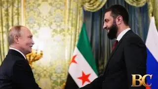 Временный лидер Сирии Ахмад аш-Шараа встретился с Путиным в Москве