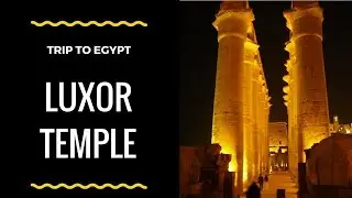 Luxor Temple at Night