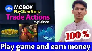 How to Earn 2 play Mobox Game | Free Trade Action MBox Games in Hindi Urdu