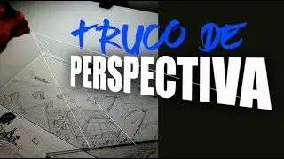 Mi truco para dibujar perspectivas fácilmente para comics