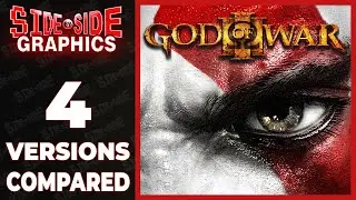 God of War 3 | Сравнение графики | PS3, PS4, Playstation NOW, RPCS3 | Side by Side