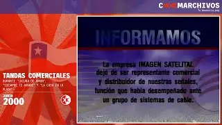 Tandas Comerciales Canal de las Estrellas Latinoamérica @ Junio 2000