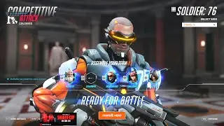 SUREFOUR RANK 248 SOLDIER 76 GAMEPLAY!  [ OVERWATCH 2 SEASON 3 TOP 500 ]