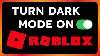 How to Turn On DARK MODE in Roblox